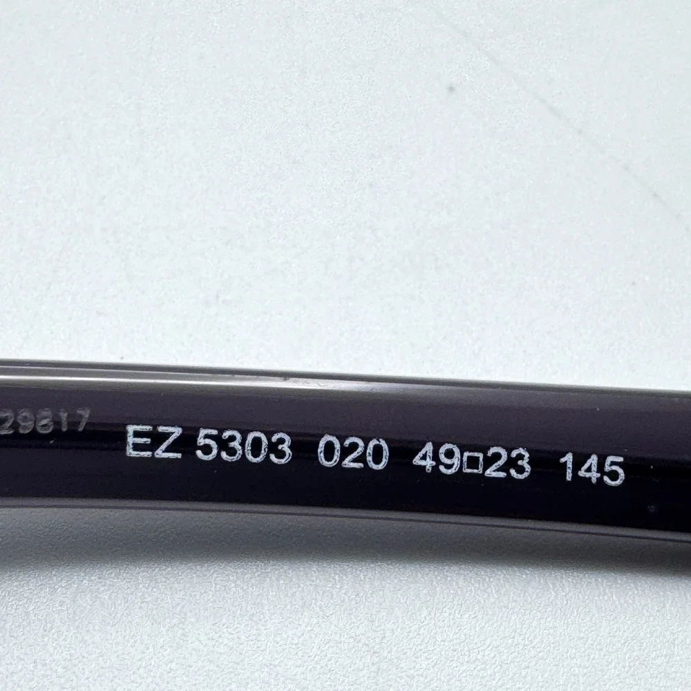 Ermenegildo Zegna Eyeglass Frames EZ5303 020 Gray Gradient Geometric 49-23-145